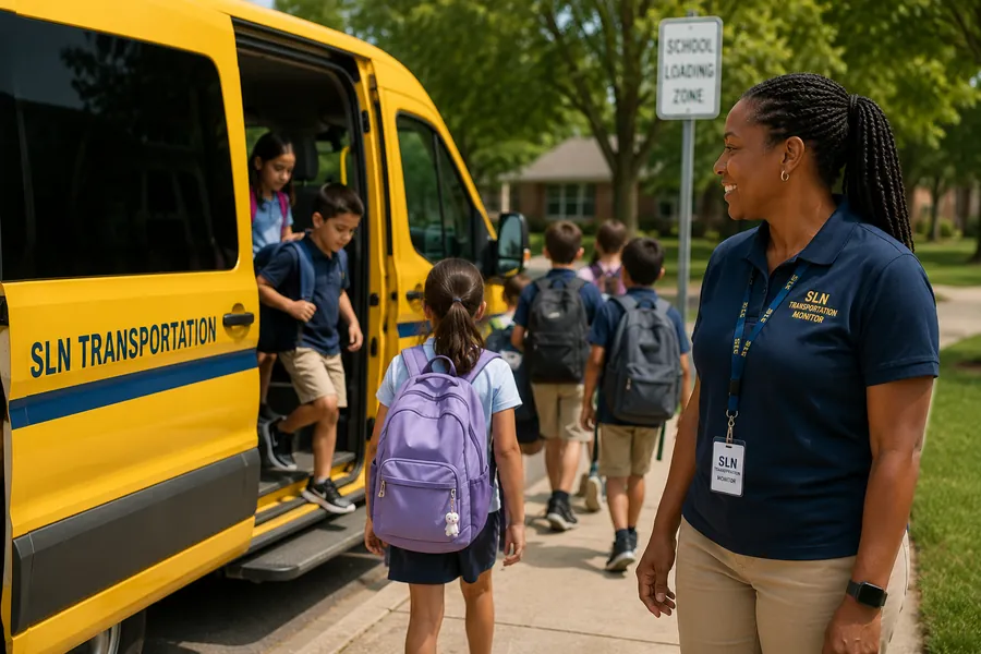 SLN Transportation School Vehicle Monitor